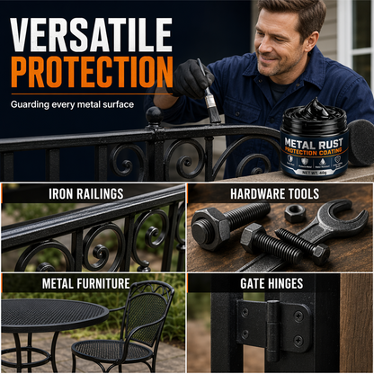 WarmNest™ Black Metal Restoration Paste | Rust Protection & Surface Repair