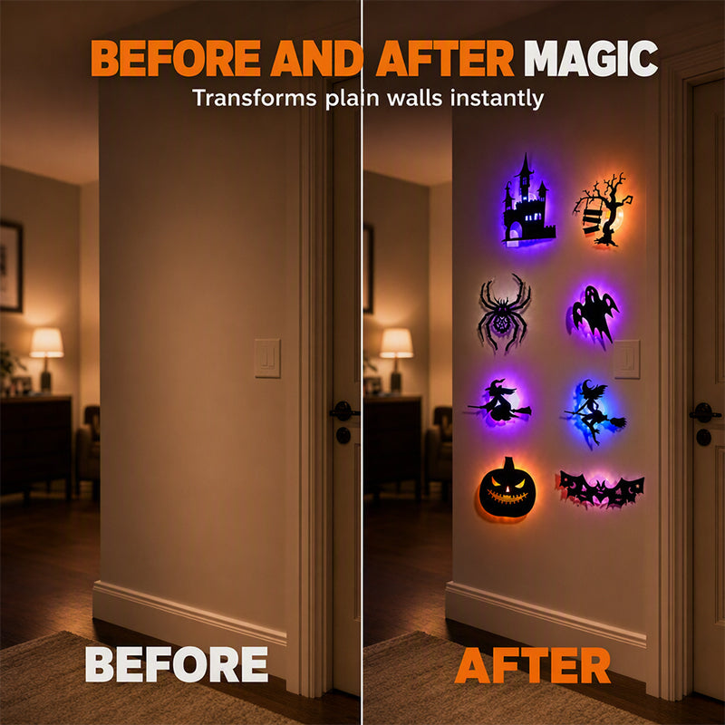 Halloween Glow in Dark Wall Stickers (offer)