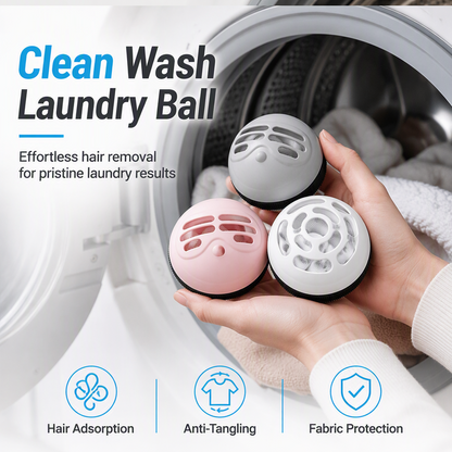🥳2‑in‑1 Lint Remover & Laundry Ball – Built‑in magic tape captures pet hair, lint & debris✨🧦