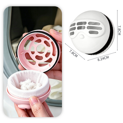 🥳2‑in‑1 Lint Remover & Laundry Ball – Built‑in magic tape captures pet hair, lint & debris✨🧦