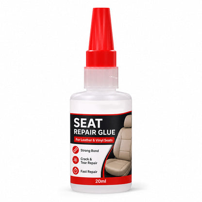 🚗 Quick Dry Car Seat Leather Repair Glue‑ Precision Nozzle Vinyl & Leather Adhesive, Permanent Bond Repair Glue for Car Seats, Sofas & Leather Furnitures (offer