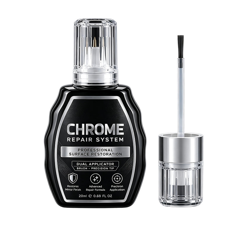 🥳Chrome Restoration Set – Removes Oxidation & Restores High-Gloss Metallic Finish | Premium Quality (OFFER)