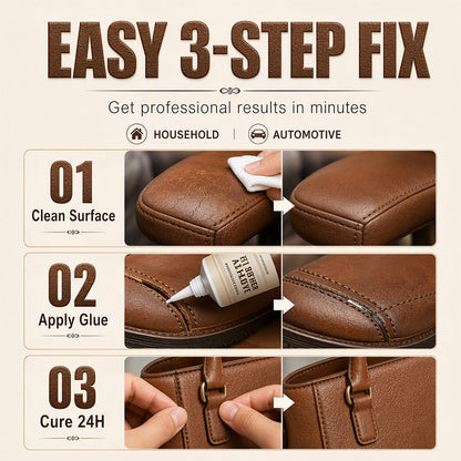 ✨ Quick-Drying Leather Adhesive – no more cracks, no more replacement!