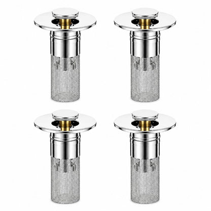 🚰 Stainless Steel Drain Hair Catcher